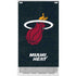 NBA Miami Heat Black Partial Logo Xbox Series S Console Skin
